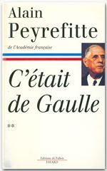 ebook cover of C'était de Gaulle - Tome II, by Alain Peyrefitte