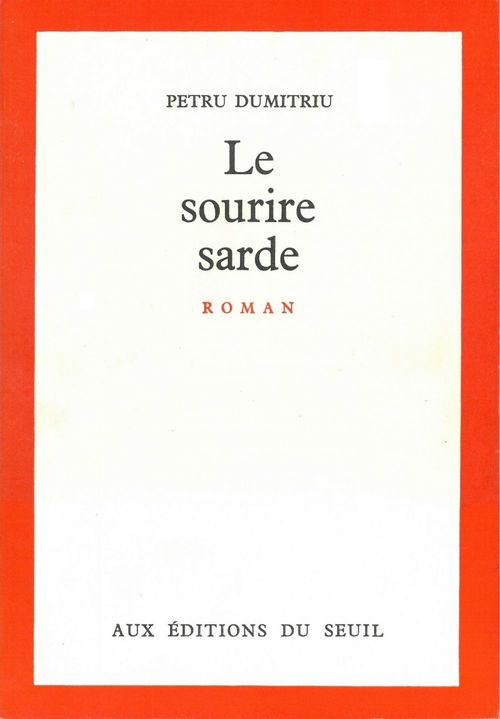 Couverture ebook de Le Sourire sarde, de Dumitriu Petru