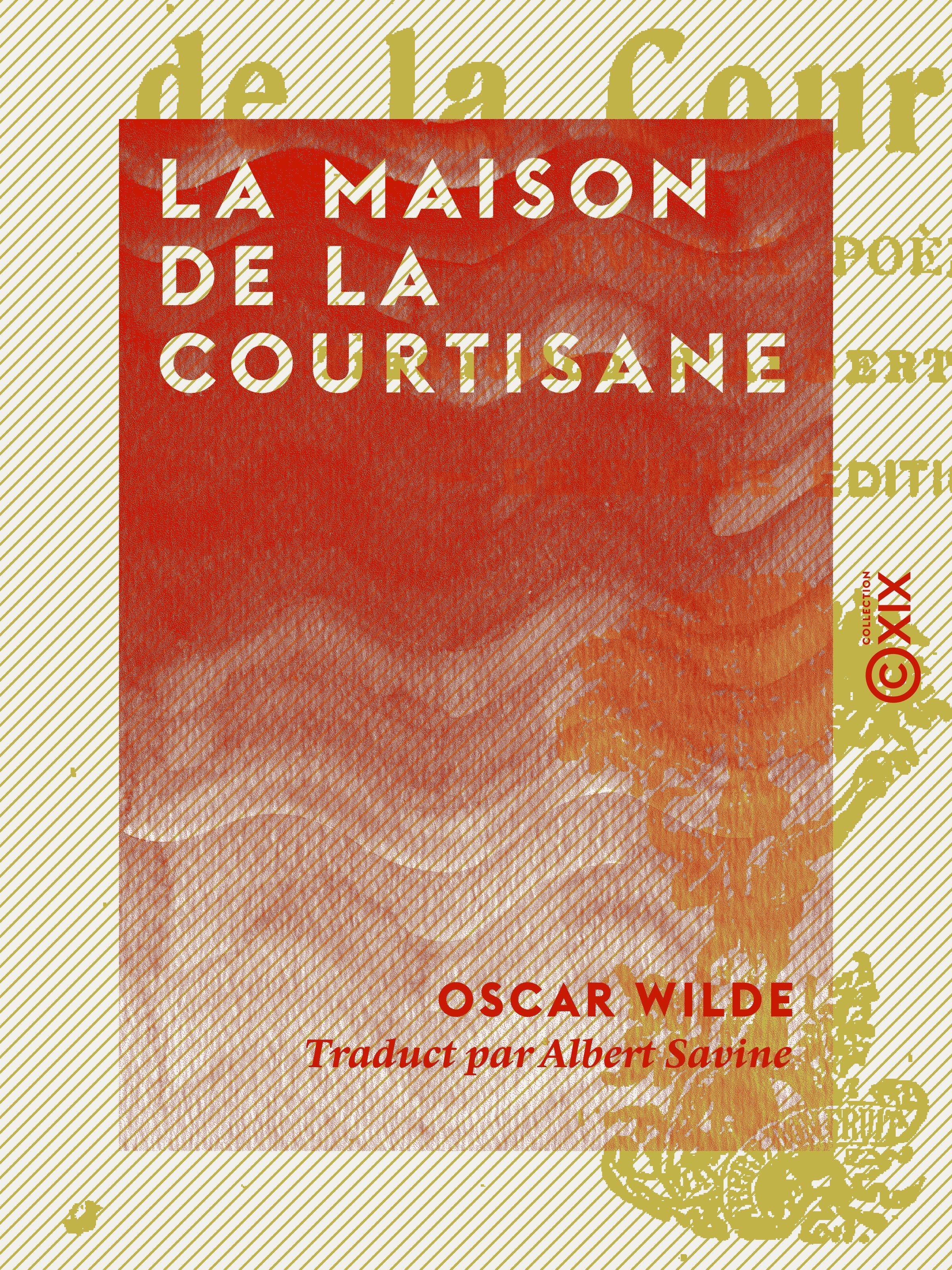 ebook cover of La Maison de la courtisane, by Oscar Wilde