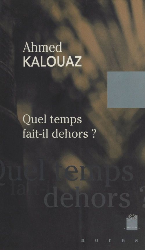 ebook cover of Quel temps fait-il dehors ?, by Ahmed Kalouaz