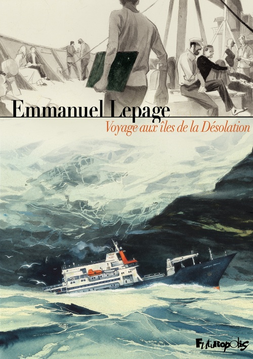 ebook cover of Voyage aux îles de la Désolation, by Emmanuel Lepage