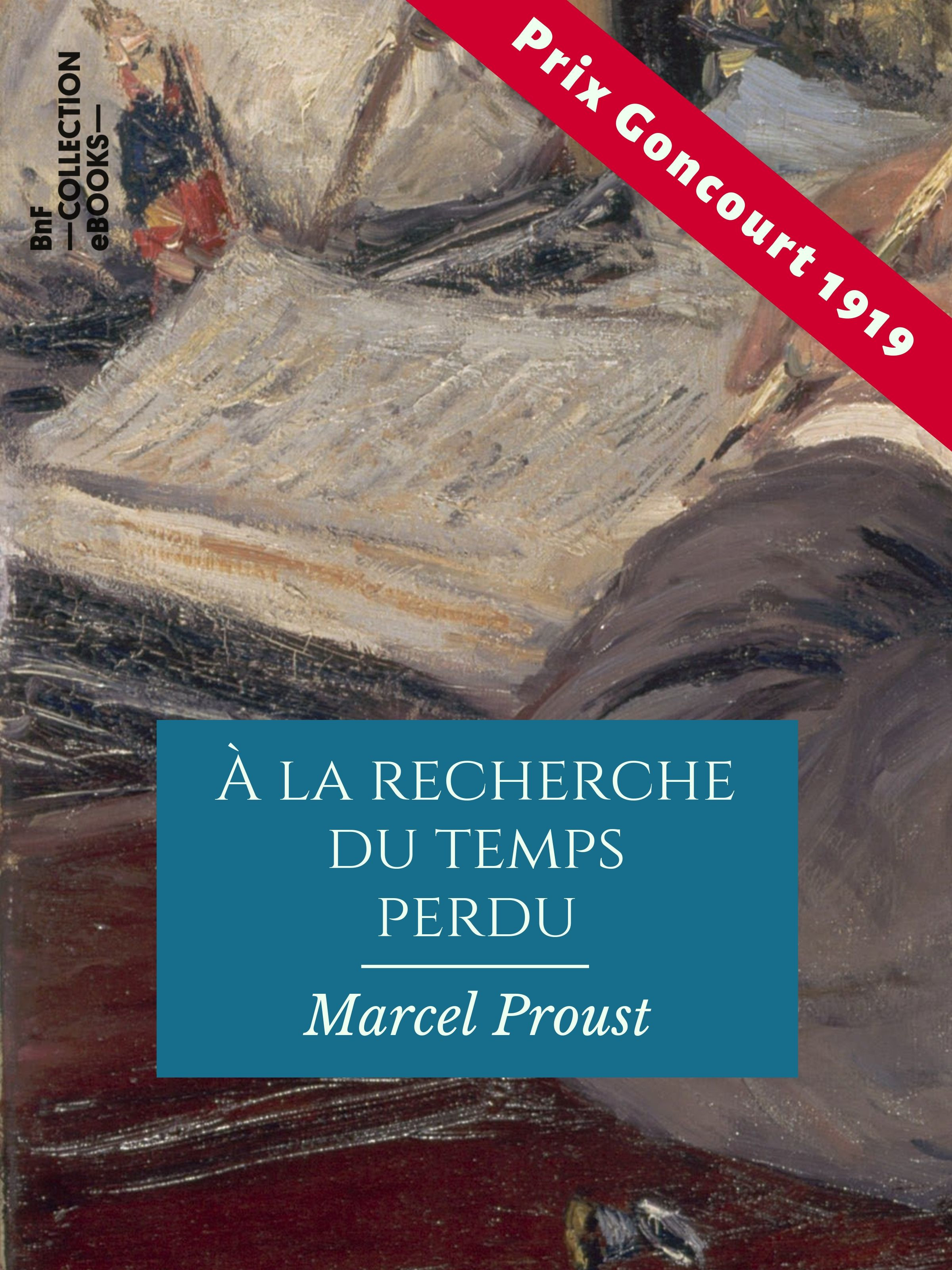 Couverture ebook de À la recherche du temps perdu, de Marcel Proust