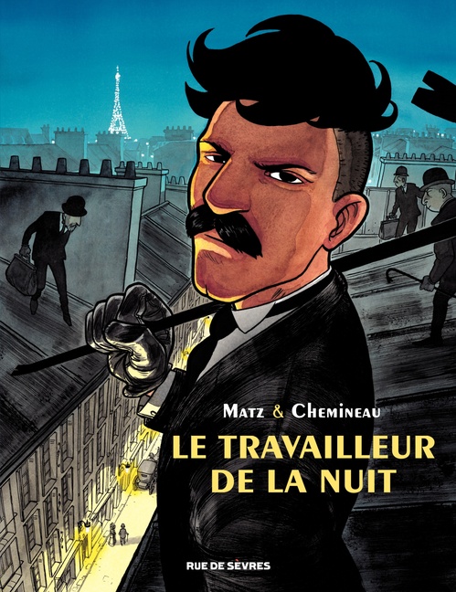 ebook cover of Le Travailleur de la nuit, by Léonard Chemineau, Matz