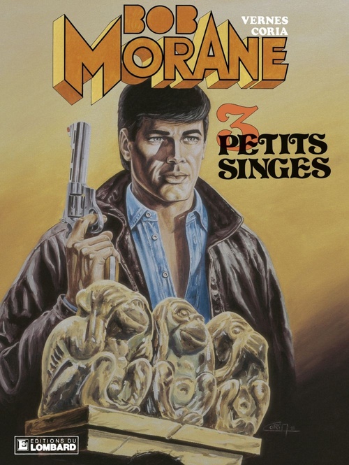 ebook cover of Bob Morane - Tome 25 - Trois petits singes, by Vernes