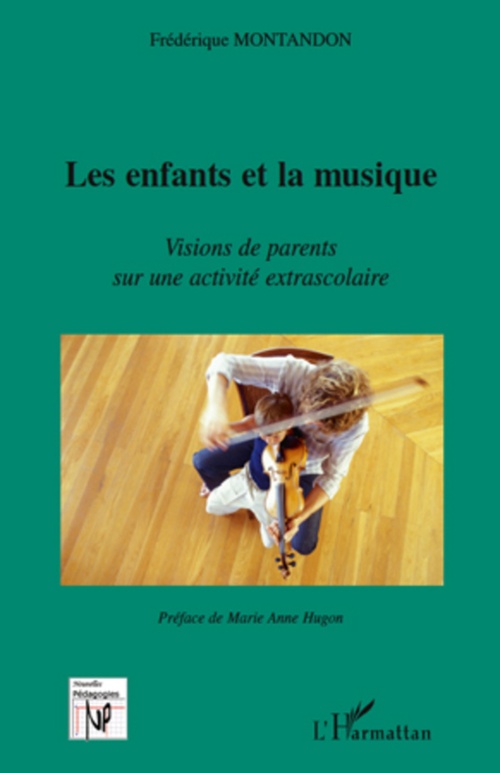 Couverture ebook de Les enfants et la musique, de Frédérique Montandon