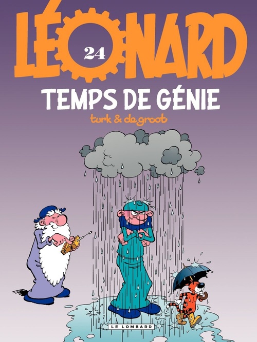 Couverture ebook de Léonard - Tome 24 - Temps de génie, de Bob de Groot, Turk