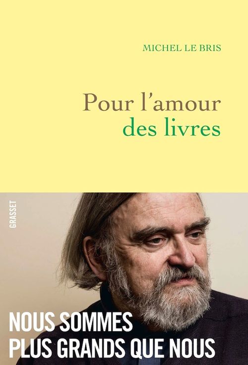 Couverture ebook de Pour l'amour des livres, de Michel Le Bris