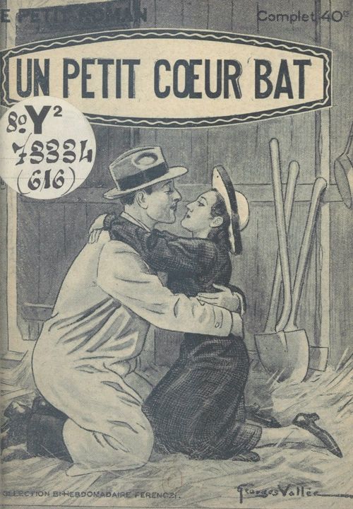 Couverture ebook de Un petit coeur bat, de Jacques Redanges