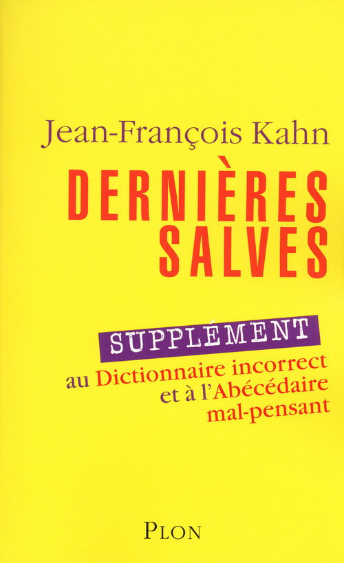 Couverture ebook de Dernières salves, de Jean-François Kahn