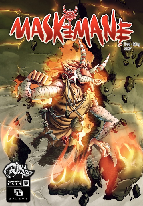 Couverture ebook de Maskemane - Tome 9, de Tot, Xzf