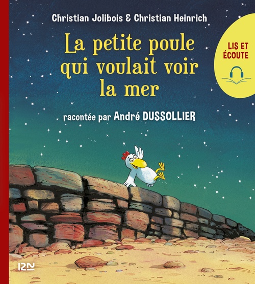Couverture ebook de La petite poule qui voulait voir la mer, de Christian Jolibois, Christian Heinrich