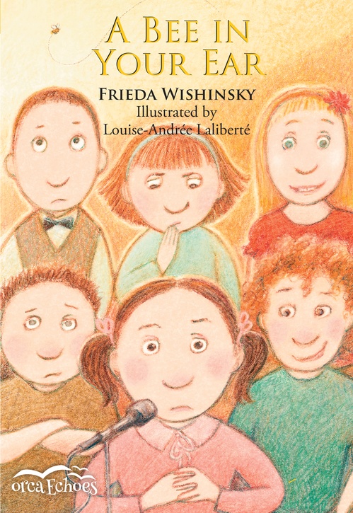 ebook cover of A Bee in Your Ear, by Frieda Wishinsky