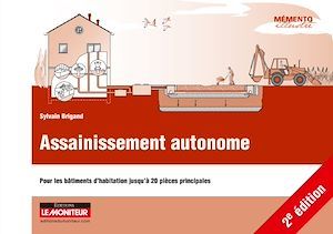 Couverture ebook de Assainissement autonome, de Sylvain Brigand