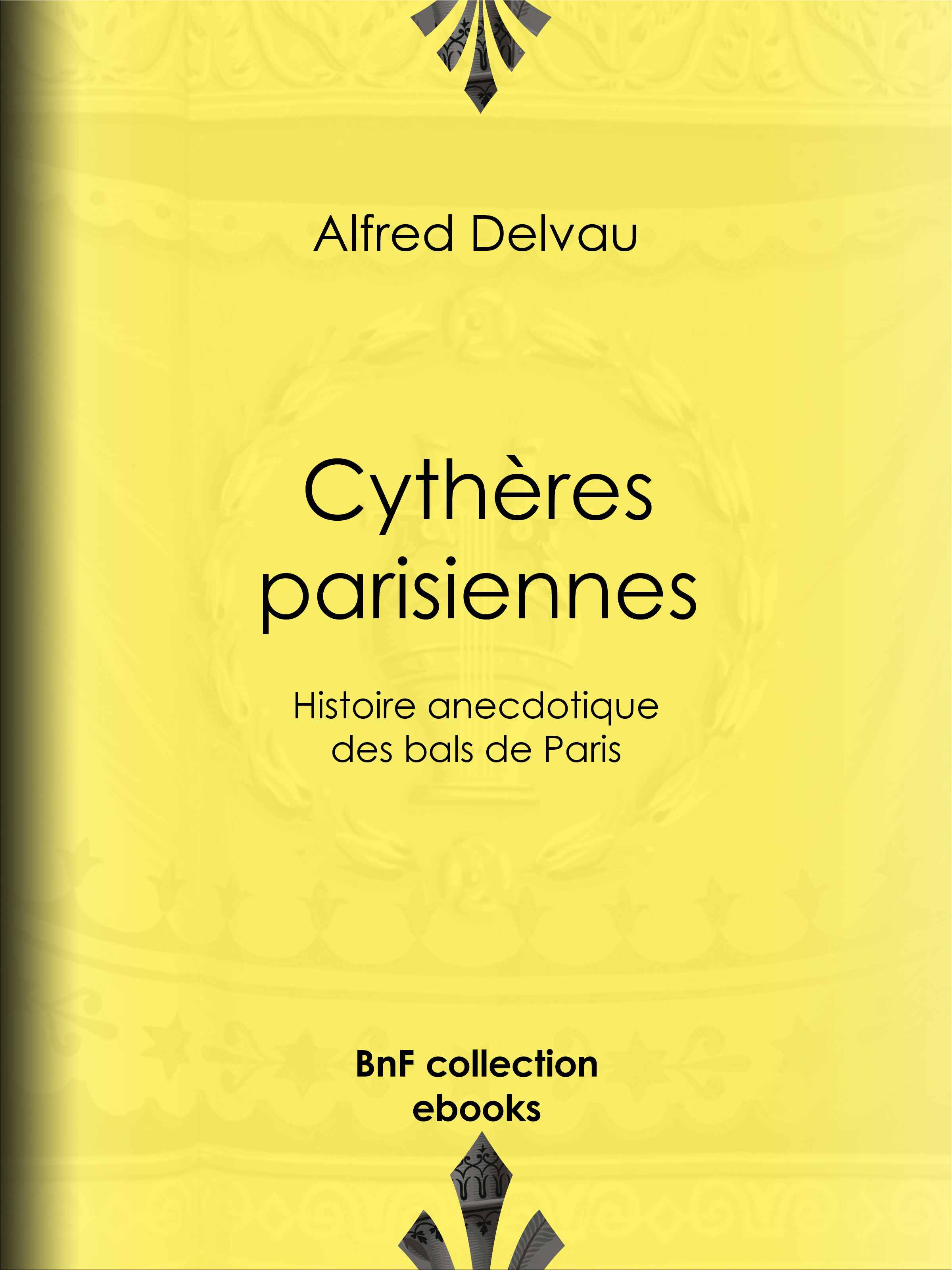 ebook cover of Cythères parisiennes, by Alfred Delvau