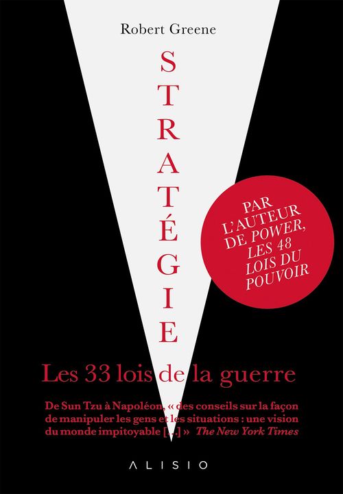 Couverture ebook de Stratégie, les 33 lois de la guerre, de Robert Greene