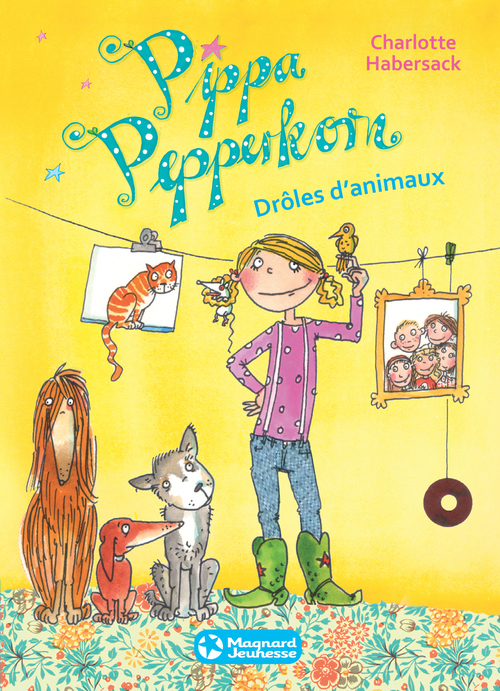 Couverture ebook de Pippa Pepperkorn - Drôles d'animaux (2), de Charlotte Habersack, Mélanie Garanin