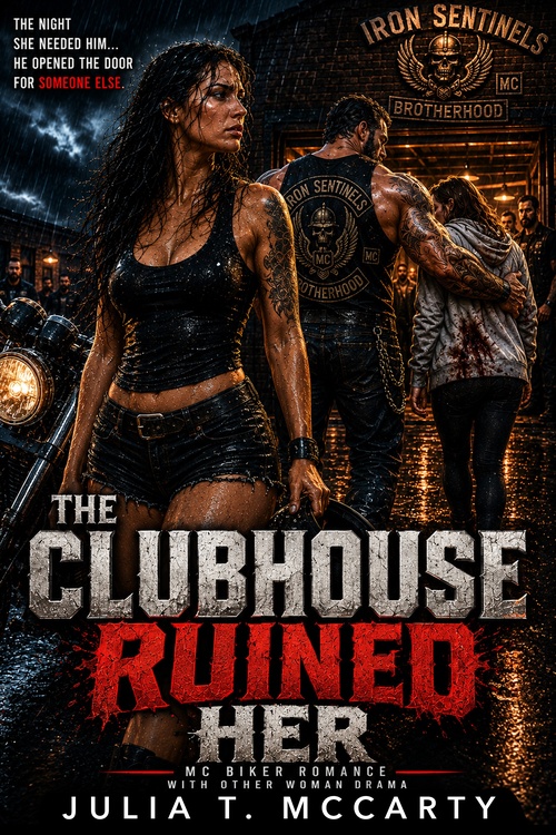 Couverture ebook de The Clubhouse Ruined Her, de Julia T. Mccarty