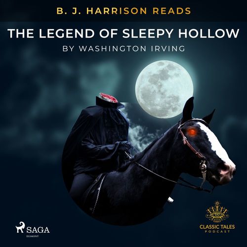 Couverture audiobook de B. J. Harrison Reads The Legend of Sleepy Hollow, de Washington Irving
