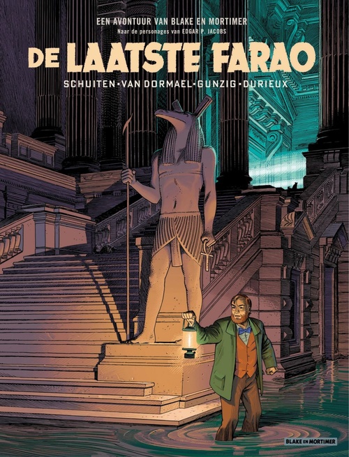 Couverture ebook de De laatste farao, de Francois Schuiten, Jaco Van Dormael, Laurent Durieux, Thomas Gunzig