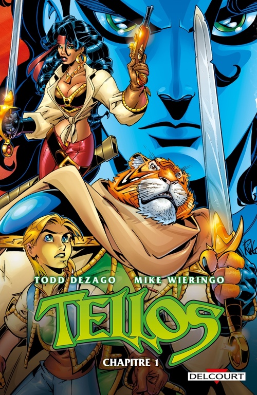 ebook cover of Tellos Chapitre 1, by Todd Dezago