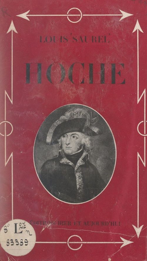 ebook cover of Hoche, by Louis Saurel