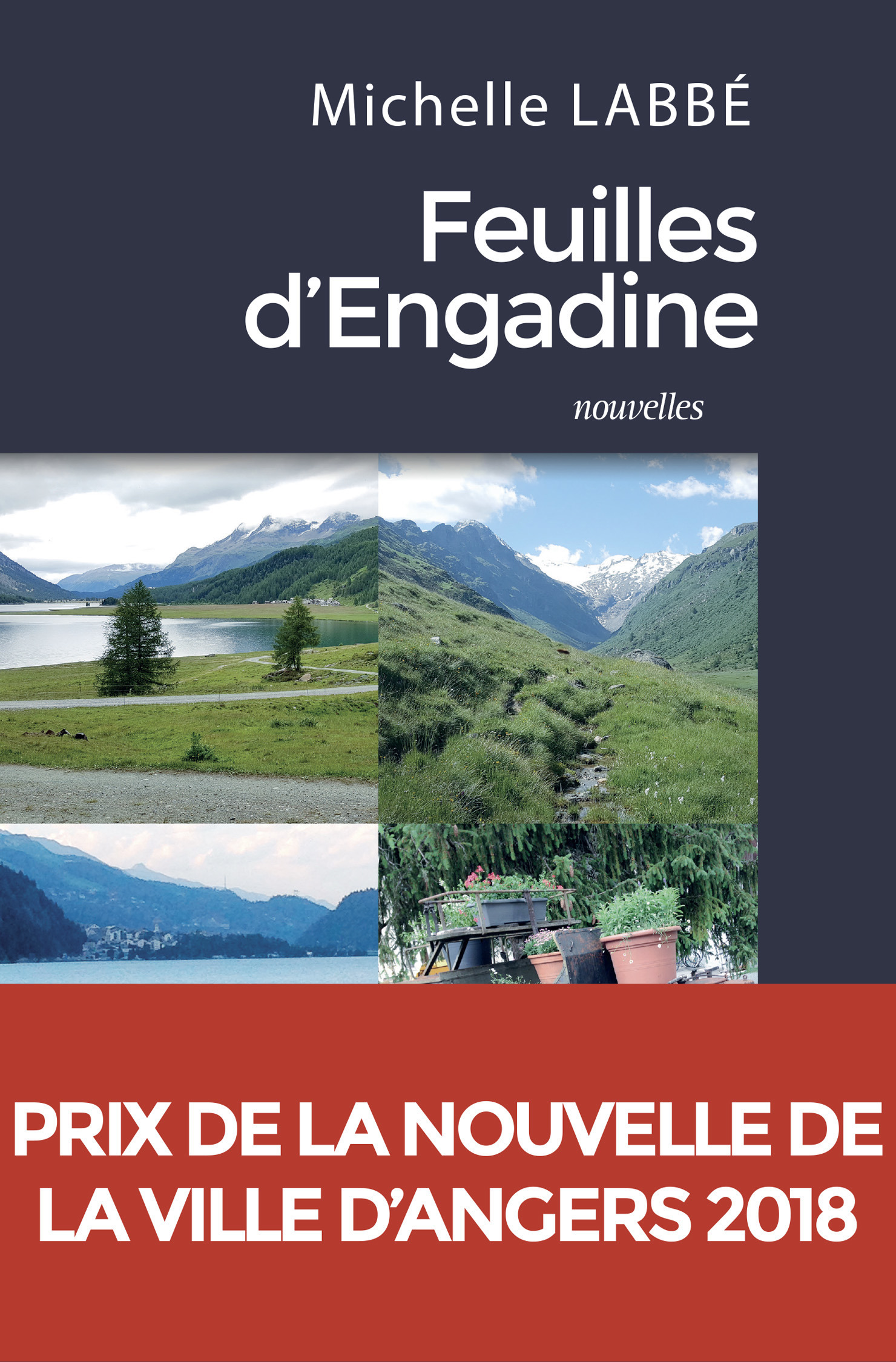 ebook cover of Feuilles d'Engadine, by Michelle Labbé