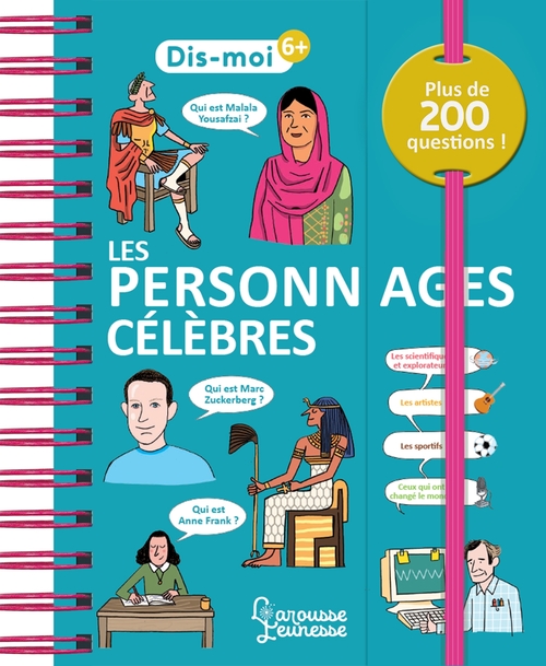 Couverture ebook de Les personnages célèbres, de Aurore Meyer