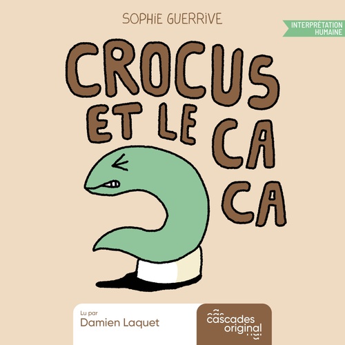 Couverture audiobook de Crocus - Crocus et le caca, de Sophie Guerrive