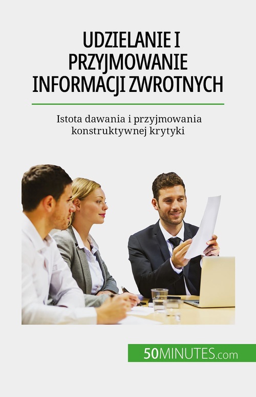 Couverture ebook de Udzielanie i przyjmowanie informacji zwrotnych, de Véronique Bronckart