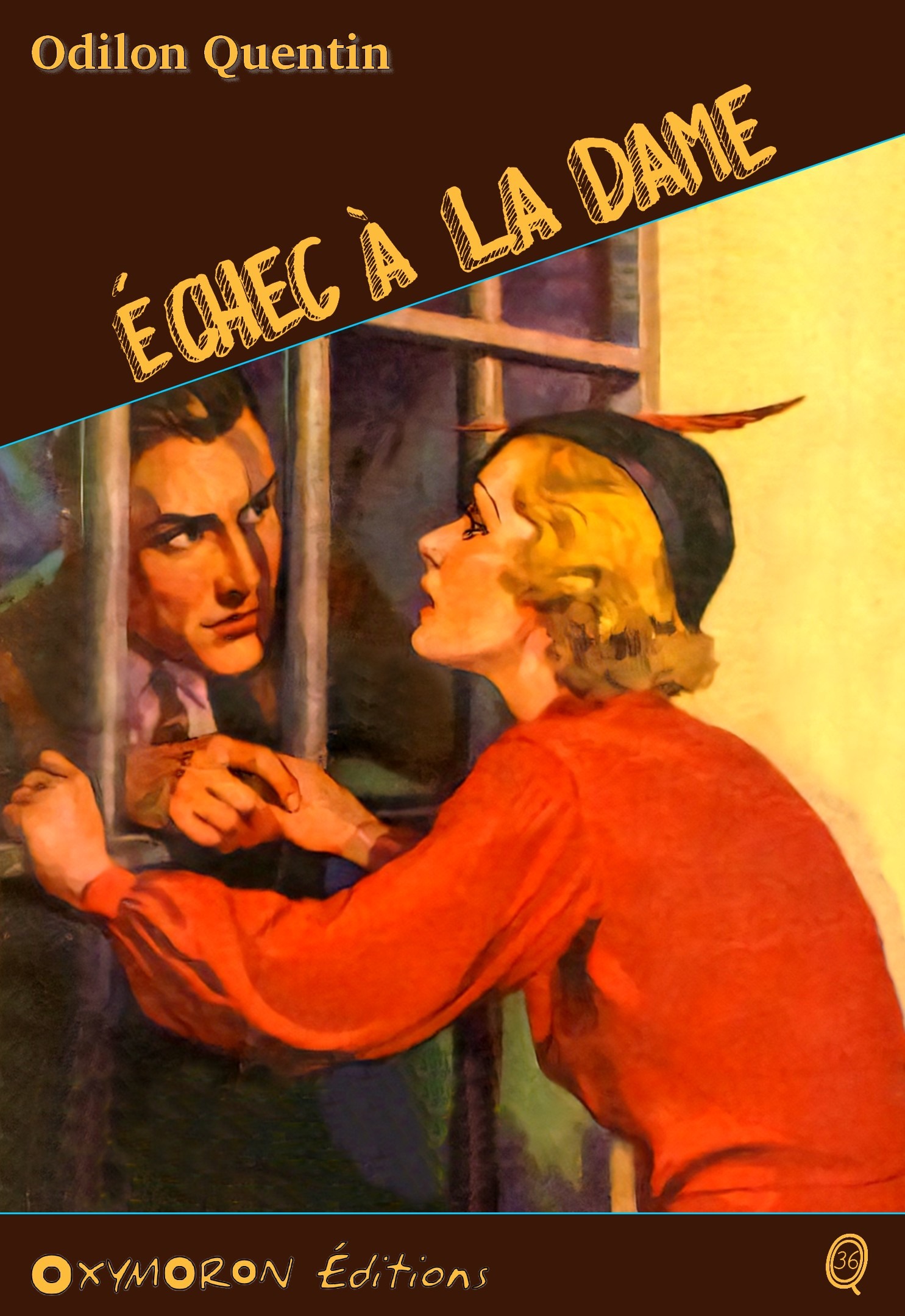 ebook cover of Échec à la dame, by Charles Richebourg