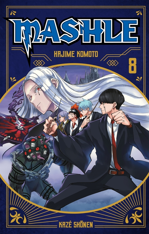 ebook cover of Mashle T08, by Hajime Komoto
