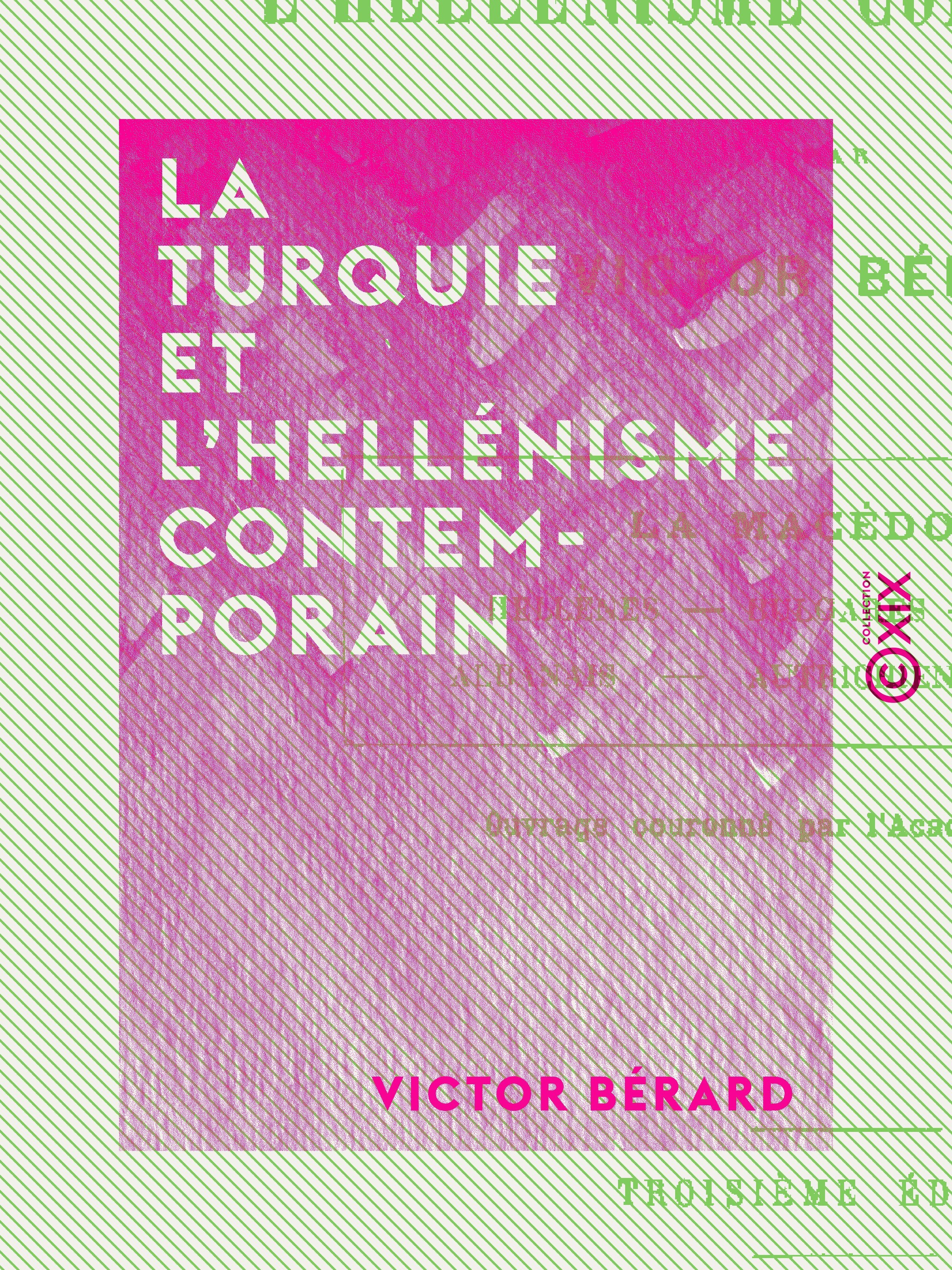 ebook cover of La Turquie et l'hellénisme contemporain, by Victor Berard