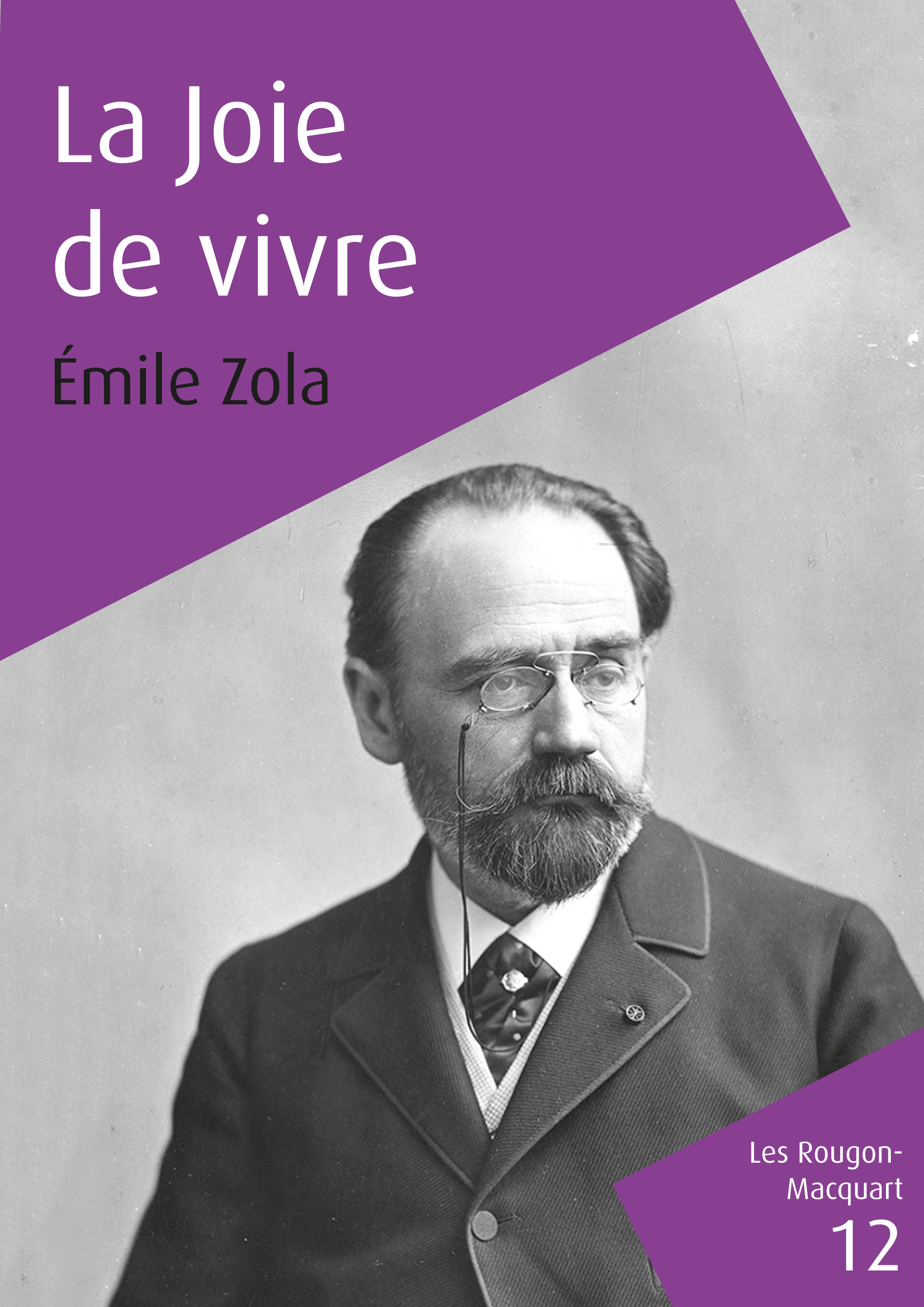Couverture ebook de La joie de vivre, de Emile Zola