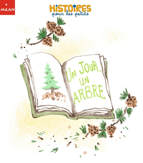 ebook cover of Un jour, un arbre, by Ombeline Marchon