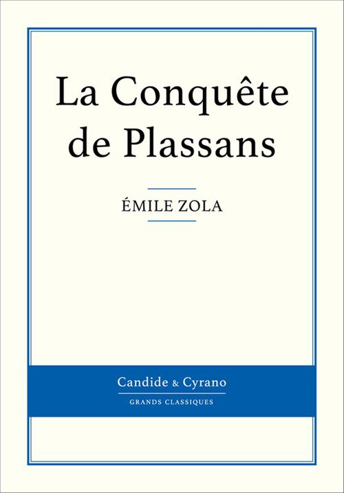 Couverture ebook de La Conquête de Plassans, de Emile Zola