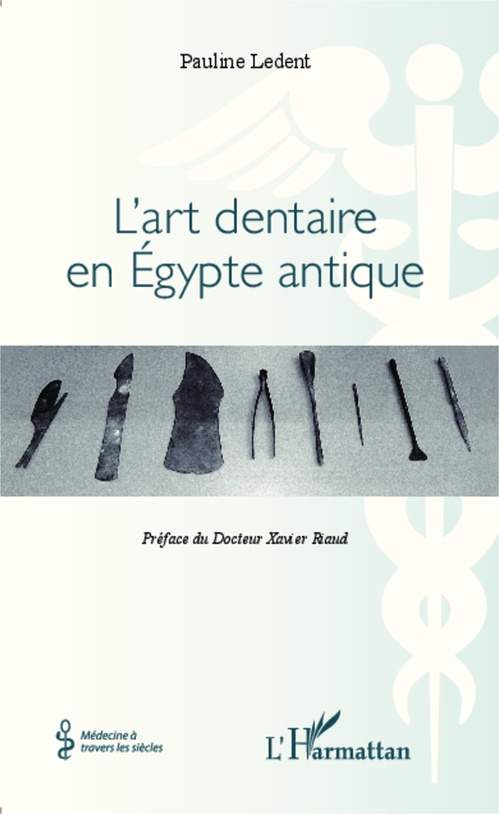 Couverture ebook de L'art dentaire en Egypte antique, de Pauline Ledent
