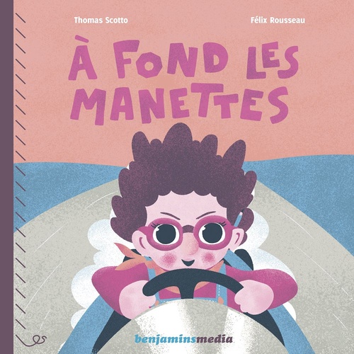 audiobook cover of A fond les manettes, by Thomas Scotto