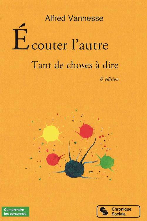 Couverture ebook de Écouter l'autre, de Alfred Vannesse