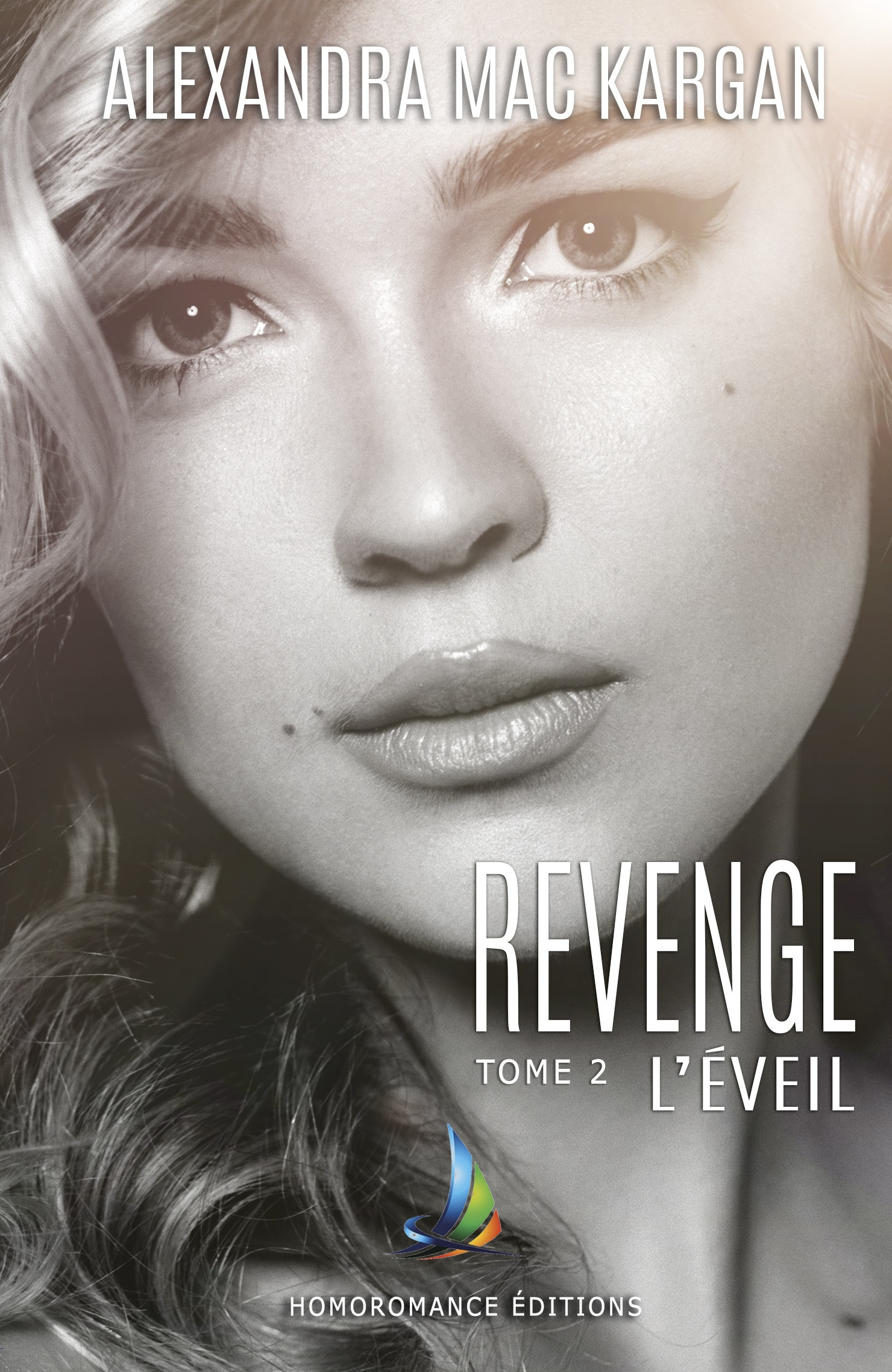 Couverture ebook de Revenge - tome 2 (Livre lesbien, roman lesbien), de Alexandra Mac Kargan