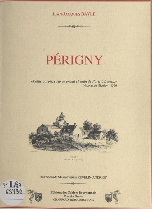 Couverture ebook de Périgny, de Jean-Jacques Bayle