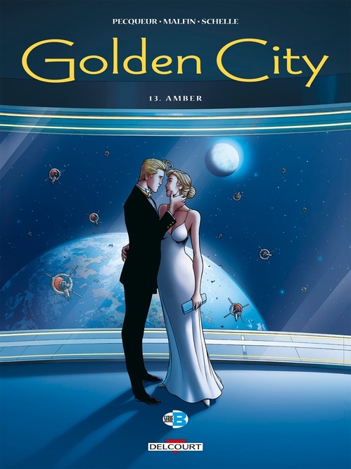 Couverture ebook de Golden City T13 - Amber, de Nicolas Malfin, Daniel Pecqueur