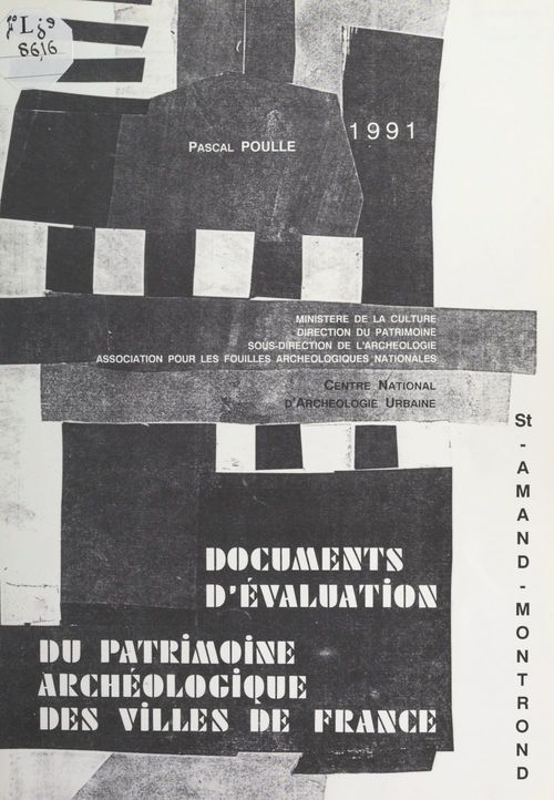 Couverture ebook de Saint-Amand-Montrond, de Pascal Poulle