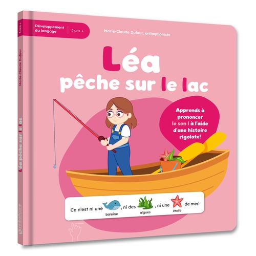 ebook cover of Léa pêche sur le lac, by Marie-Claude Dufour