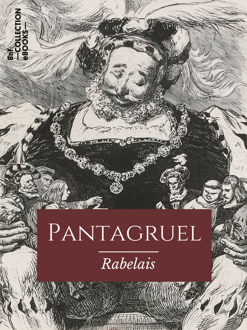 ebook cover of Pantagruel, by François Rabelais