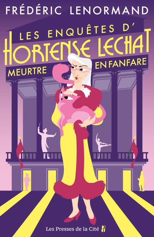Couverture ebook de Les Enquêtes d'Hortense Lechat - Tome 02 Meurtre en fanfare, de Frédéric Lenormand