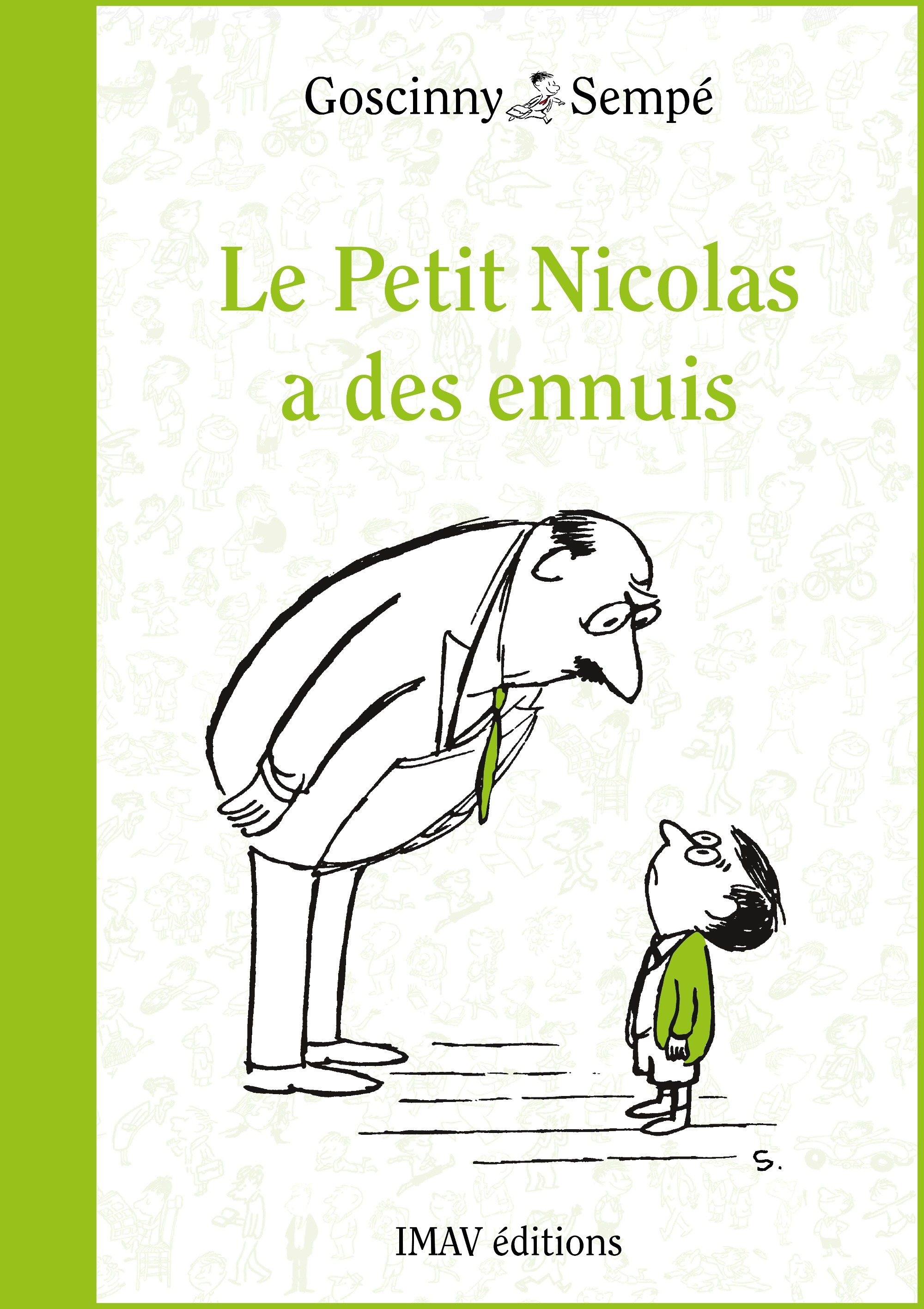 Couverture ebook de Le Petit Nicolas a des ennuis, de René Goscinny, Jean-Jacques Sempé