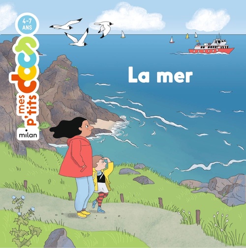 Couverture ebook de MES P'TITS DOCS - La Mer - Dès 4 ans, de Stéphanie Ledu