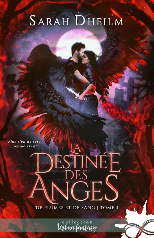 ebook cover of La destinée des anges, by Sarah Dheilm