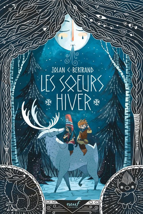 ebook cover of Les soeurs hiver, by Jolan C. Bertrand, Chevalier Gambette, Tristan Gion