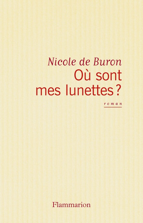 Couverture ebook de Où sont mes lunettes ?, de Nicole de Buron